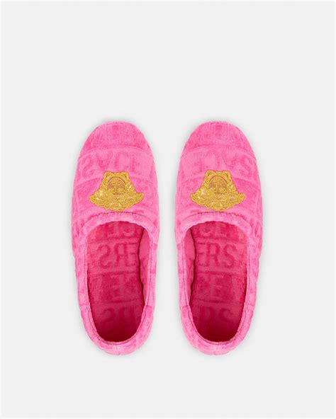 versace slippers for sale|Versace allover slippers.